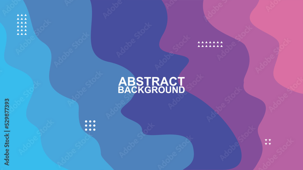 abstract wavy fairy theme blue purple pink background vector illustration EPS10