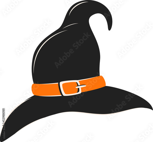Carnival costum hat for Happy Halloween. 