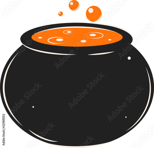 Potion vat  for Happy Halloween. 