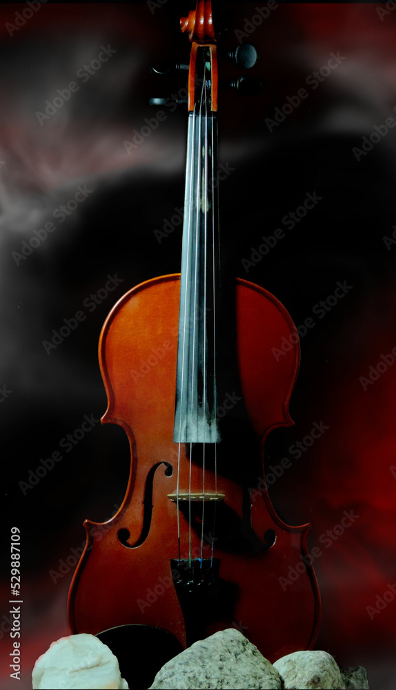 Violin instumento musical, con melodía dulce Violin instumento musical, con melodía dulce