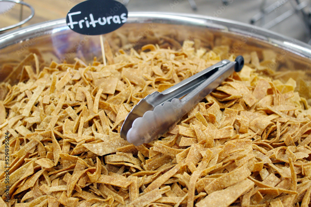 ingredients or toppings from the salad bar to complement a healthy dish