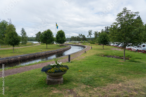 View from Forsvik, Sweden. photo