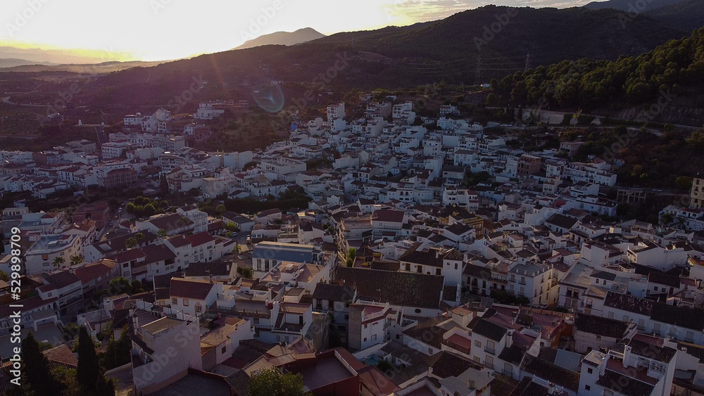 View of Monda, Andalusia Spain