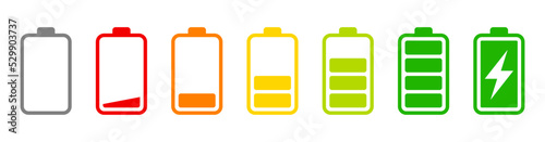 Battery charge level set