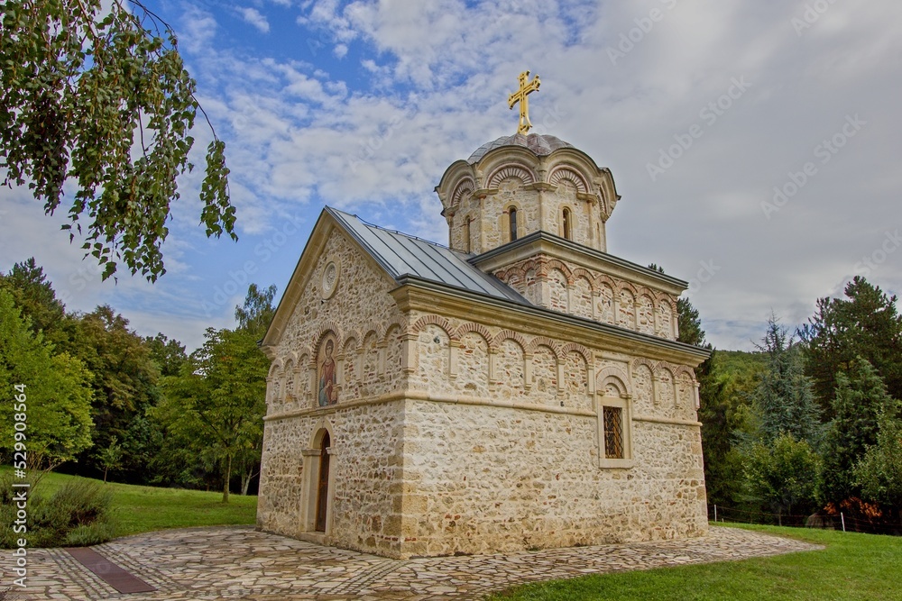 The Staro (Old) Hopovo Monastery  Serb Orthodox monastery on the Fruška Gora mountain in northern Serbia, in the province of Vojvodina