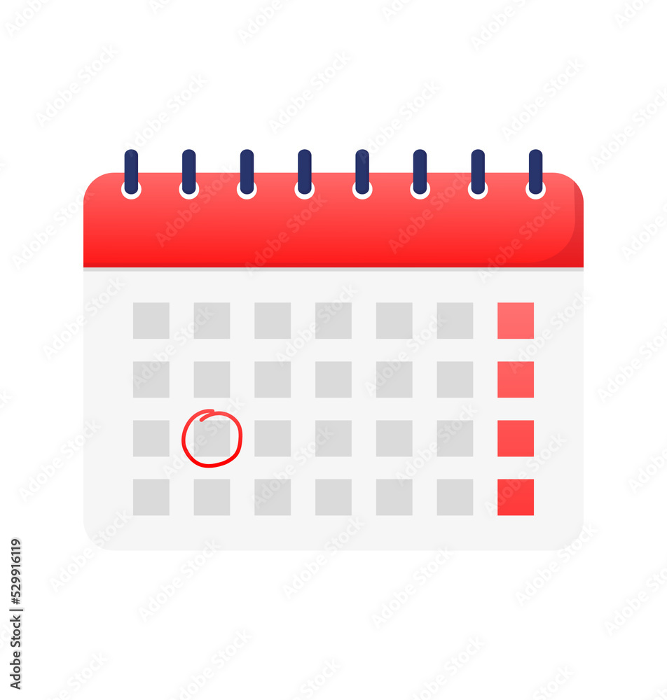 Flat style simple calendar. Holiday vector illustration. Vector background. Table schedule grid. Outline symbol. Flat style simple calendar. Holiday vector illustration. Vector background. Table schedule grid. Outline symbol.
