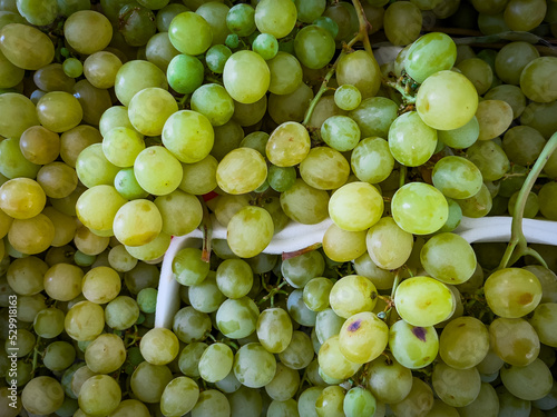 grapes grape fruits fruit background from above