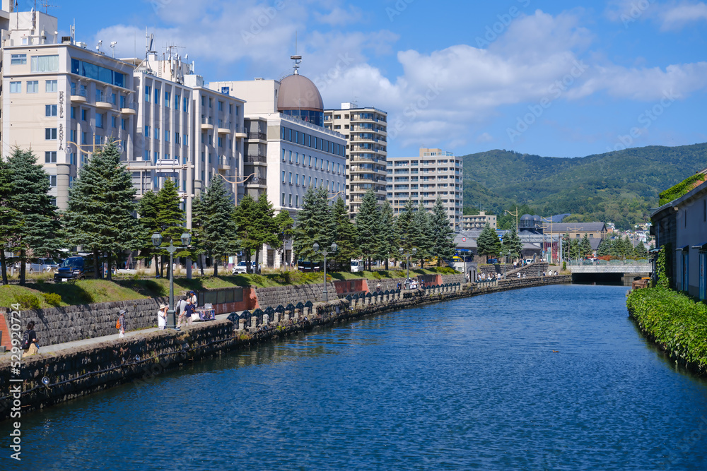 Naklejka premium 小樽運河