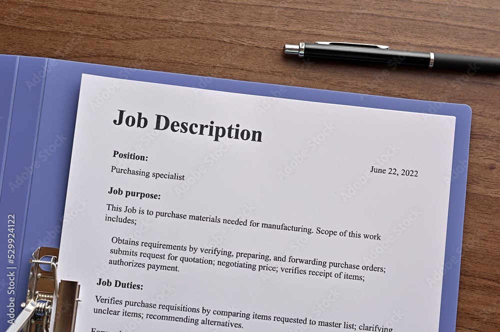 There is dummy documents that created for the photo shoot on the desk