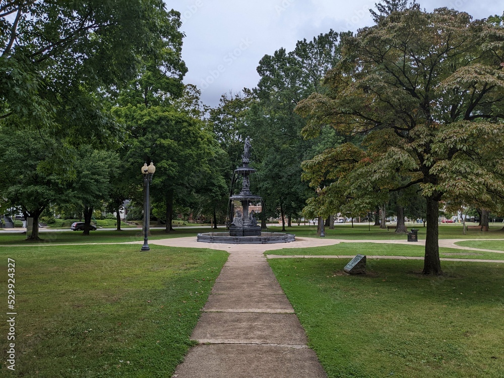 A park in Franklin, Pennsylvania - September 2022