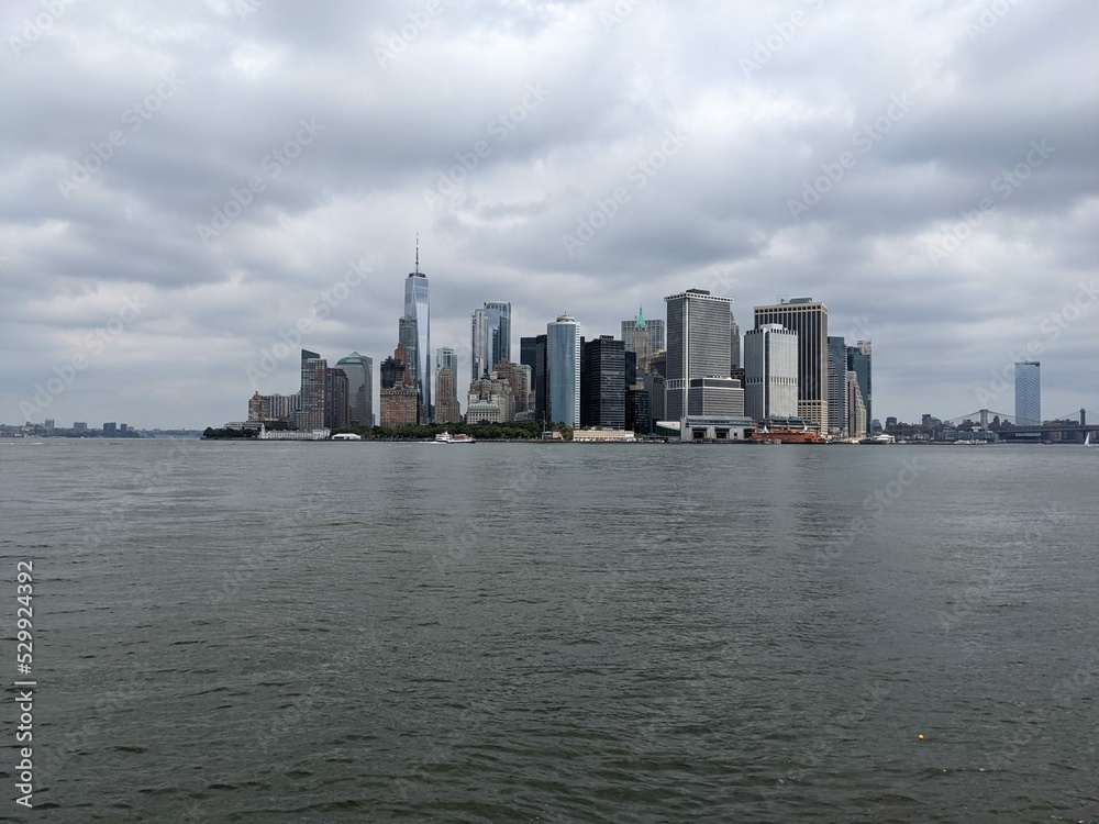 Fototapeta premium Overview of New York Skyline, 2022