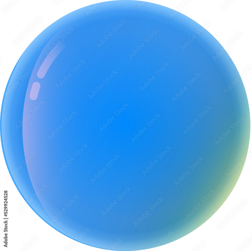 Realistic soap bubble on a white isolated background. Realistic soap bubble on a white isolated background.