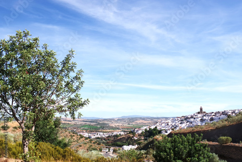 Landscape of Arcos de la Frontera in andalusia region, Spain photo