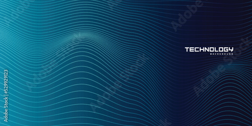 Abstract Big Data Flow Background.