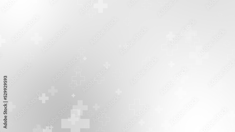 Abstract medical white gray cross pattern background. Abstract medical white gray cross pattern background.