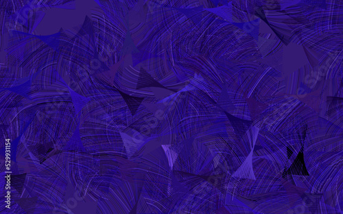 Dark Purple vector texture with abstract forms.