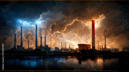 Save power for industrial background © T-REX