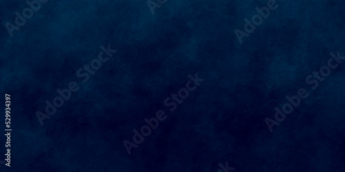 Distressed blue grunge background. Dark blue texture