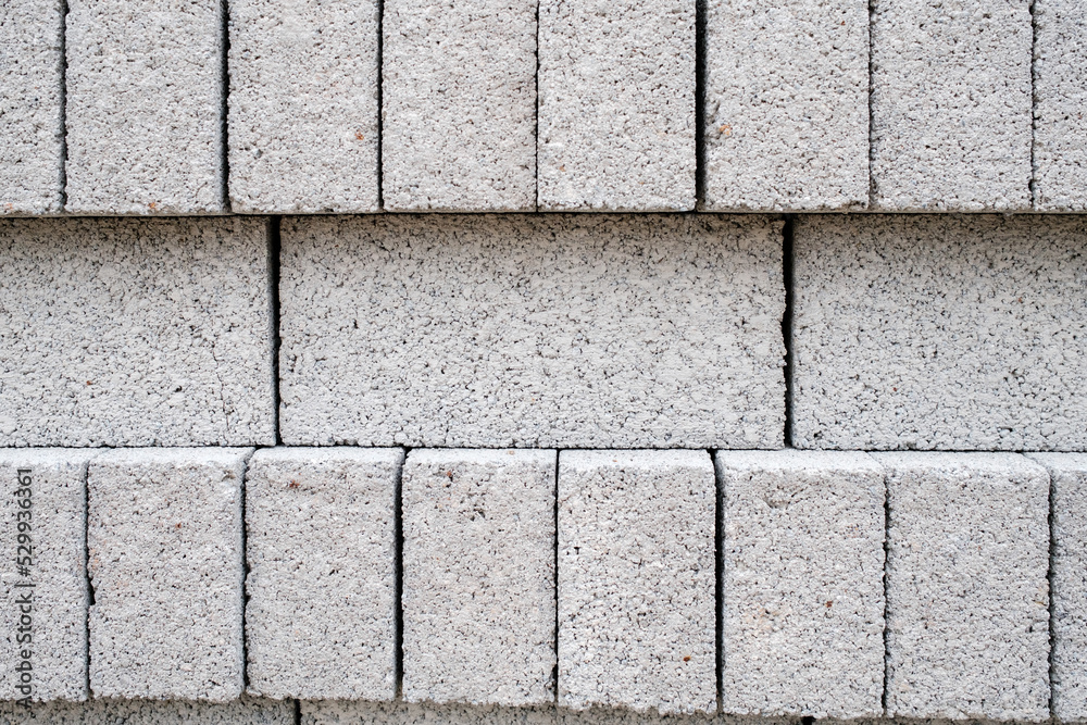 Obraz premium gray brick wall