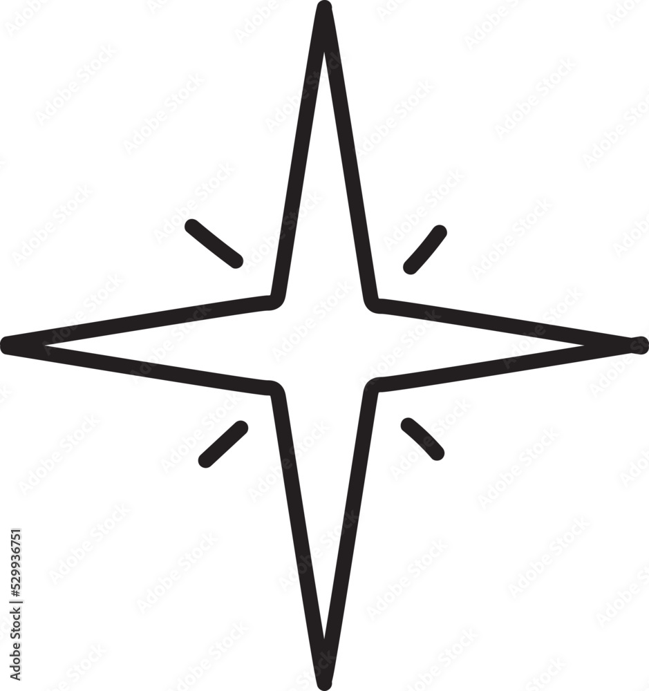 constellation doodle icon constellation doodle icon
