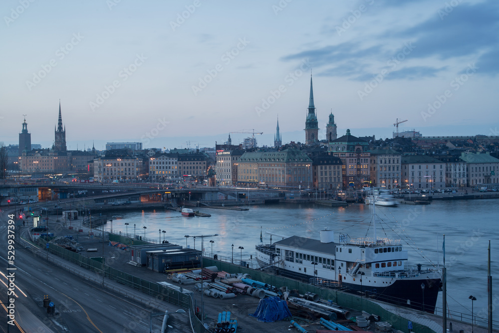 Evening in Stockholm