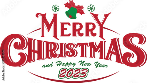 merry christmas lettering