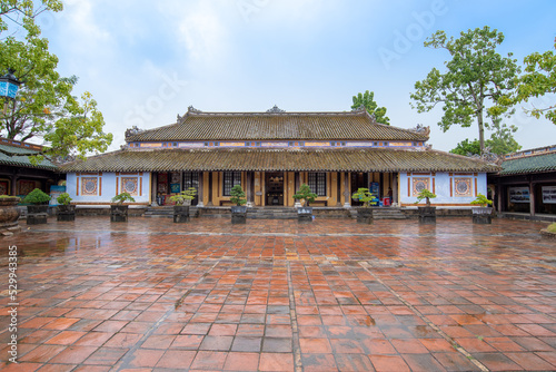 Dai Noi Palace (Complex of Hue Monuments)in vietnam, Unesco World Heritage  © pinglabel