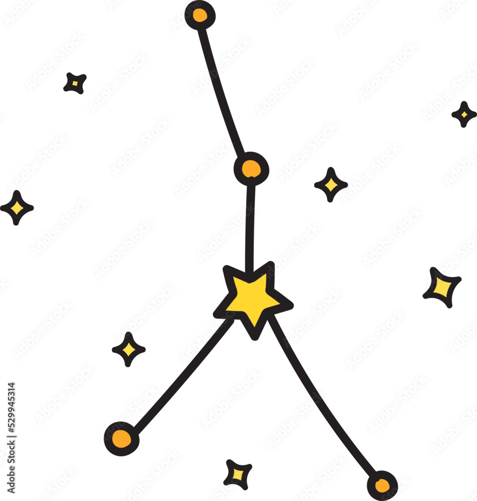 constellation Color icon constellation Color icon