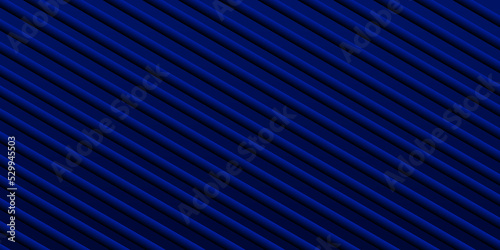 Abstract simple dynamic line on blue gradient background