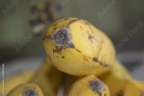 close up of banana