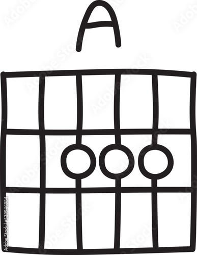 guitar chord doodle