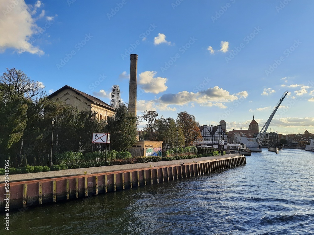 Fototapeta premium river motlawa