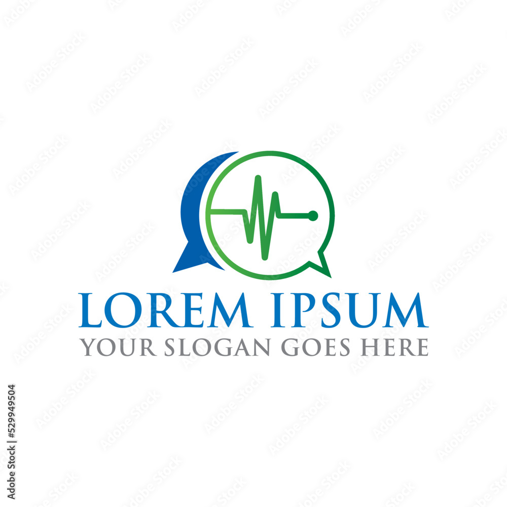 medical chat logo , pharmacy logo medical chat logo , pharmacy logo