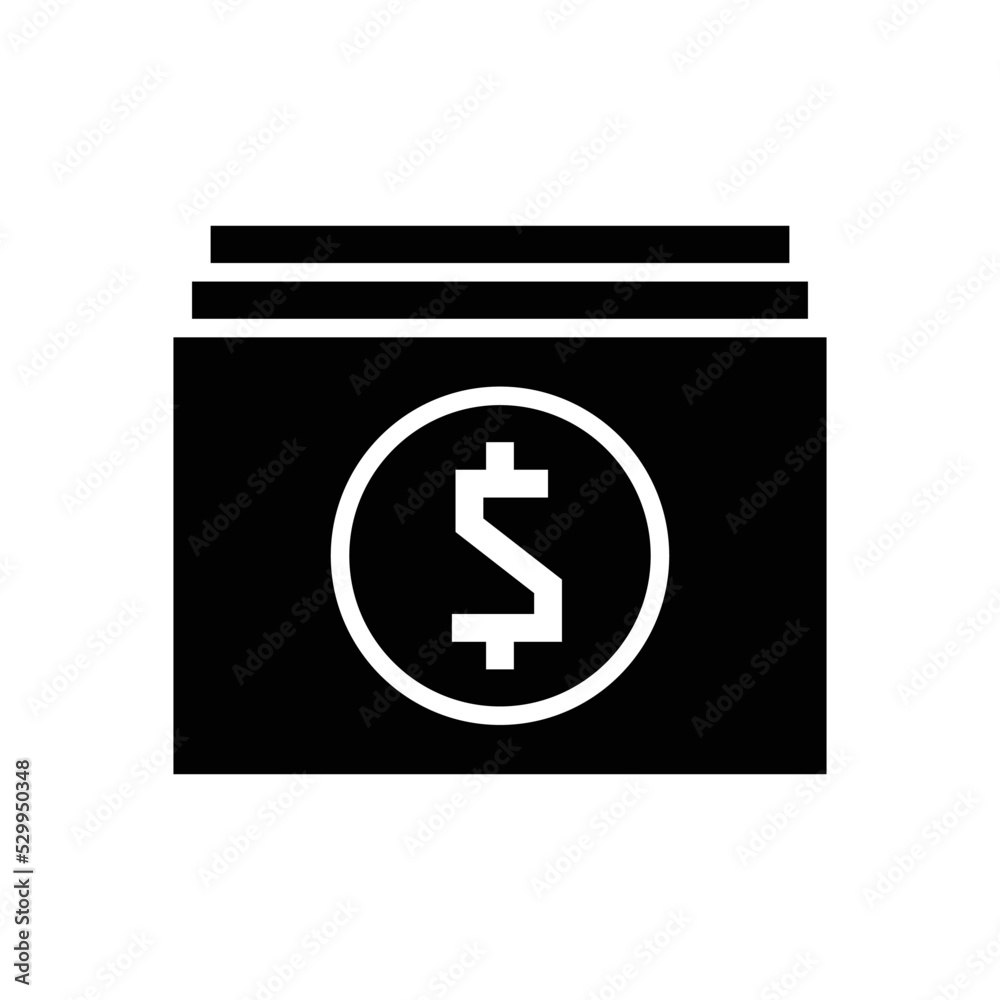 Money vector icon symbol design Money vector icon symbol design