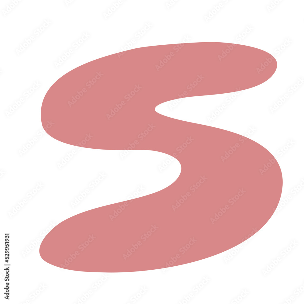 Abstract modern blob shape hand drawn background Abstract modern blob shape hand drawn background