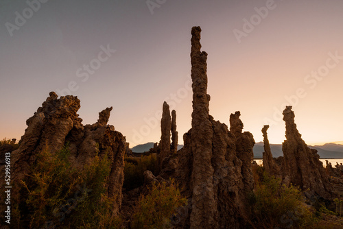 Tufa Towers at Mono Lake in California
