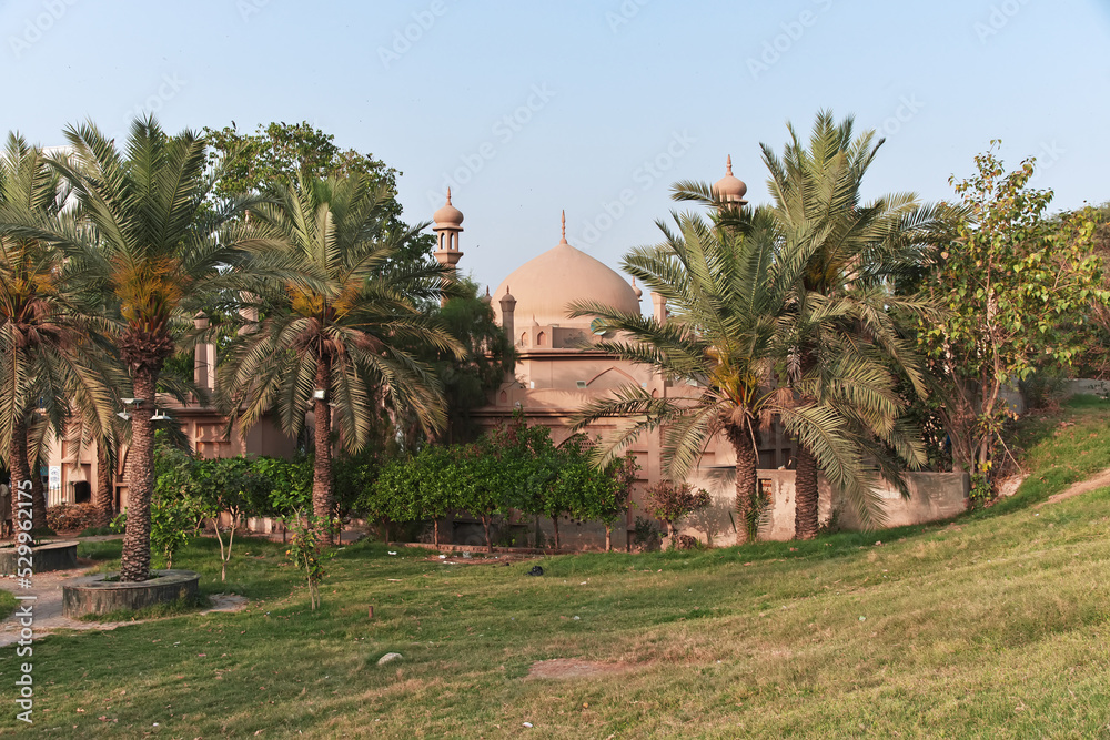 Al-Muzaffar Mosque in Multan, Punjab province, Pakistan