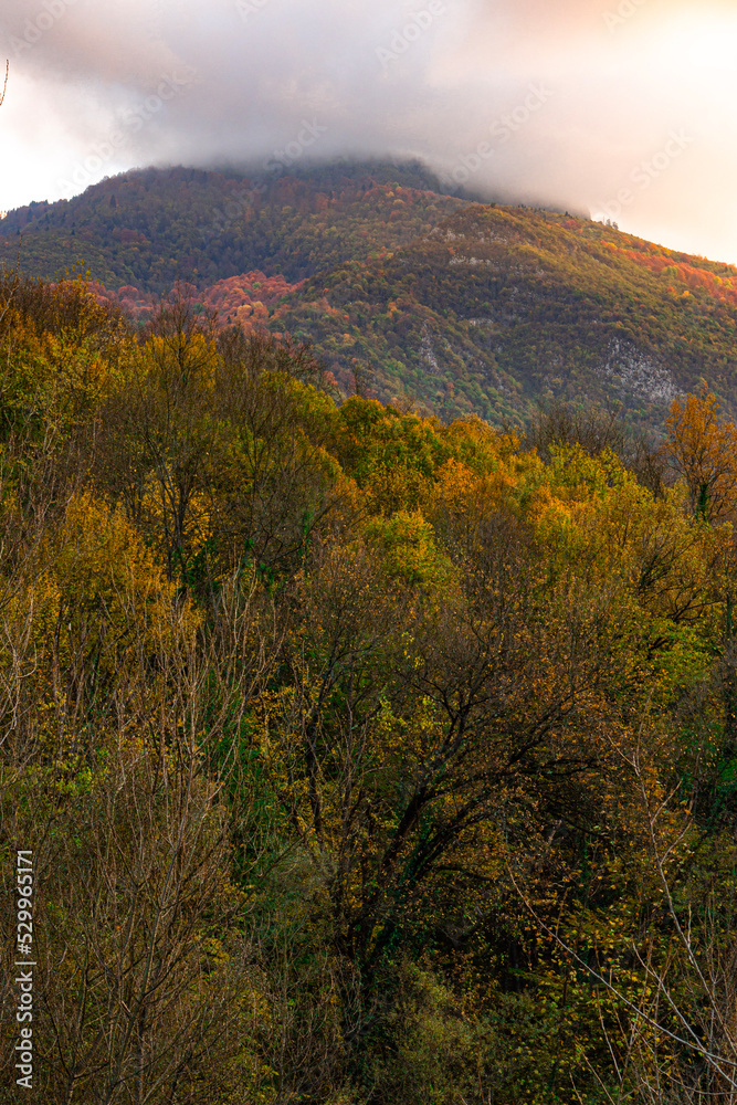 autumn in the mountains