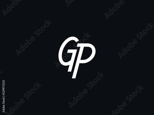 Creative GP Logo Letter, Initial Gp Logo Icon Vector Icon For Your Clothing Or Any Type Of Business