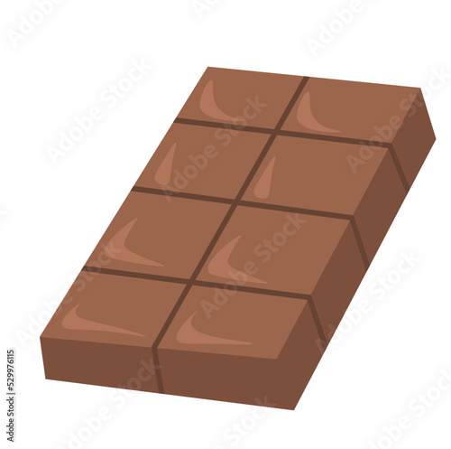 Dark or milk chocolate bars, sweets and dessert