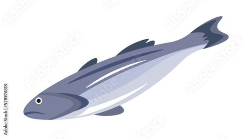 Fresh fish, seafood product for dieting nutrition