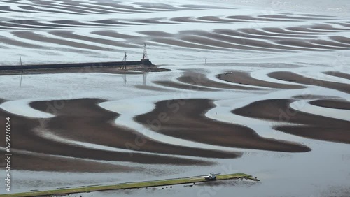 Wallpaper Mural 御輿来海岸の干潟　有明海 Torontodigital.ca