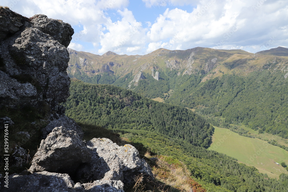 Obraz premium rando à la montagne de la Plate, Auvergne