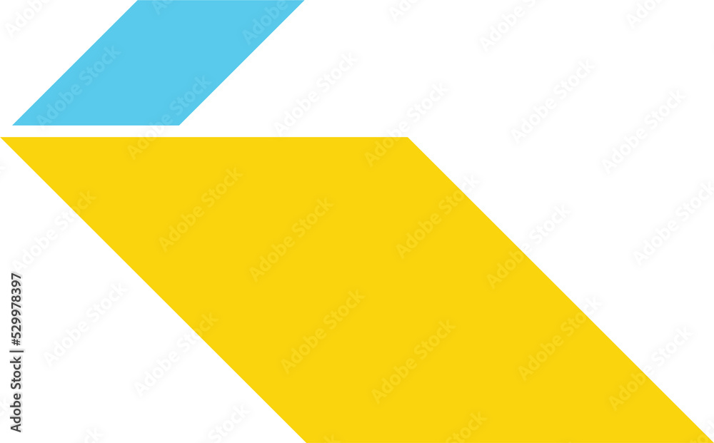 Abstract pattern parallelogram shape Abstract pattern parallelogram shape