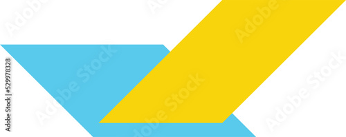 Abstract pattern parallelogram shape