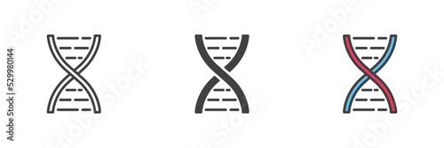 DNA helix icon