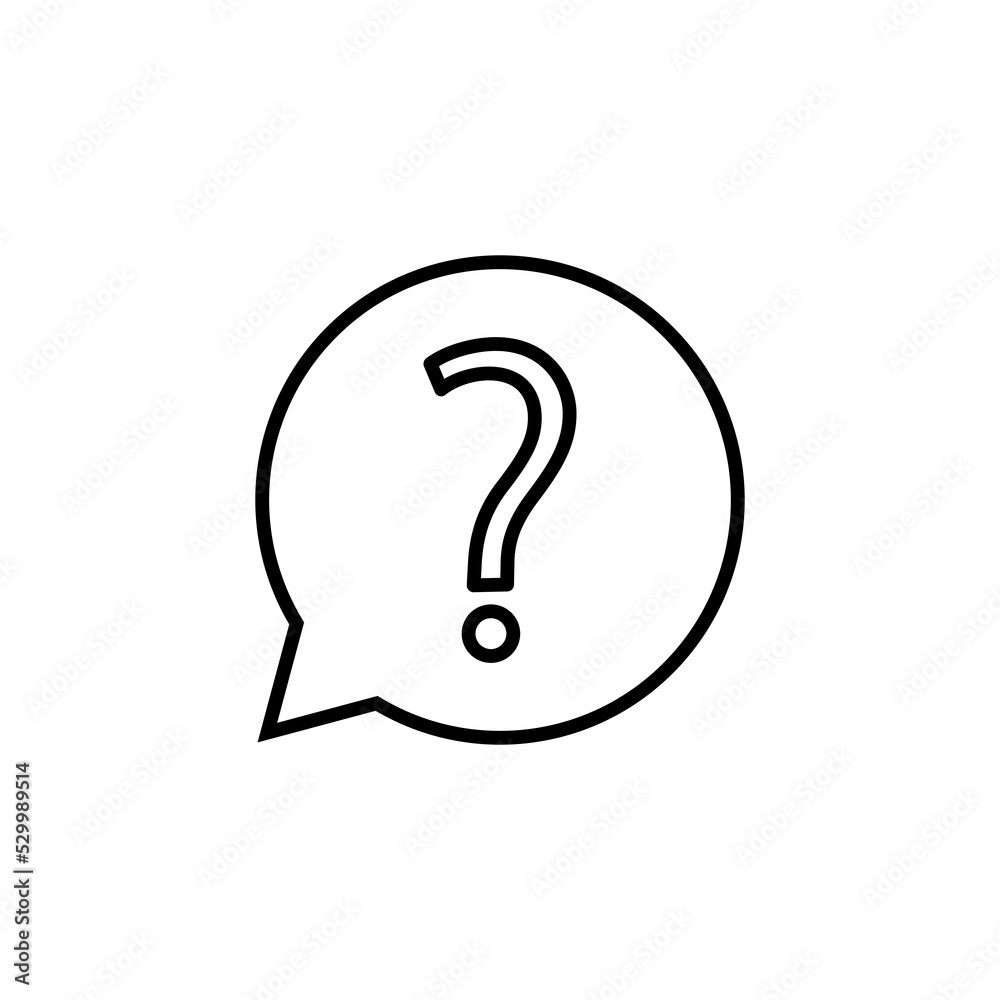 Question icon for web and mobile app. question mark sign and symbol Question icon for web and mobile app. question mark sign and symbol