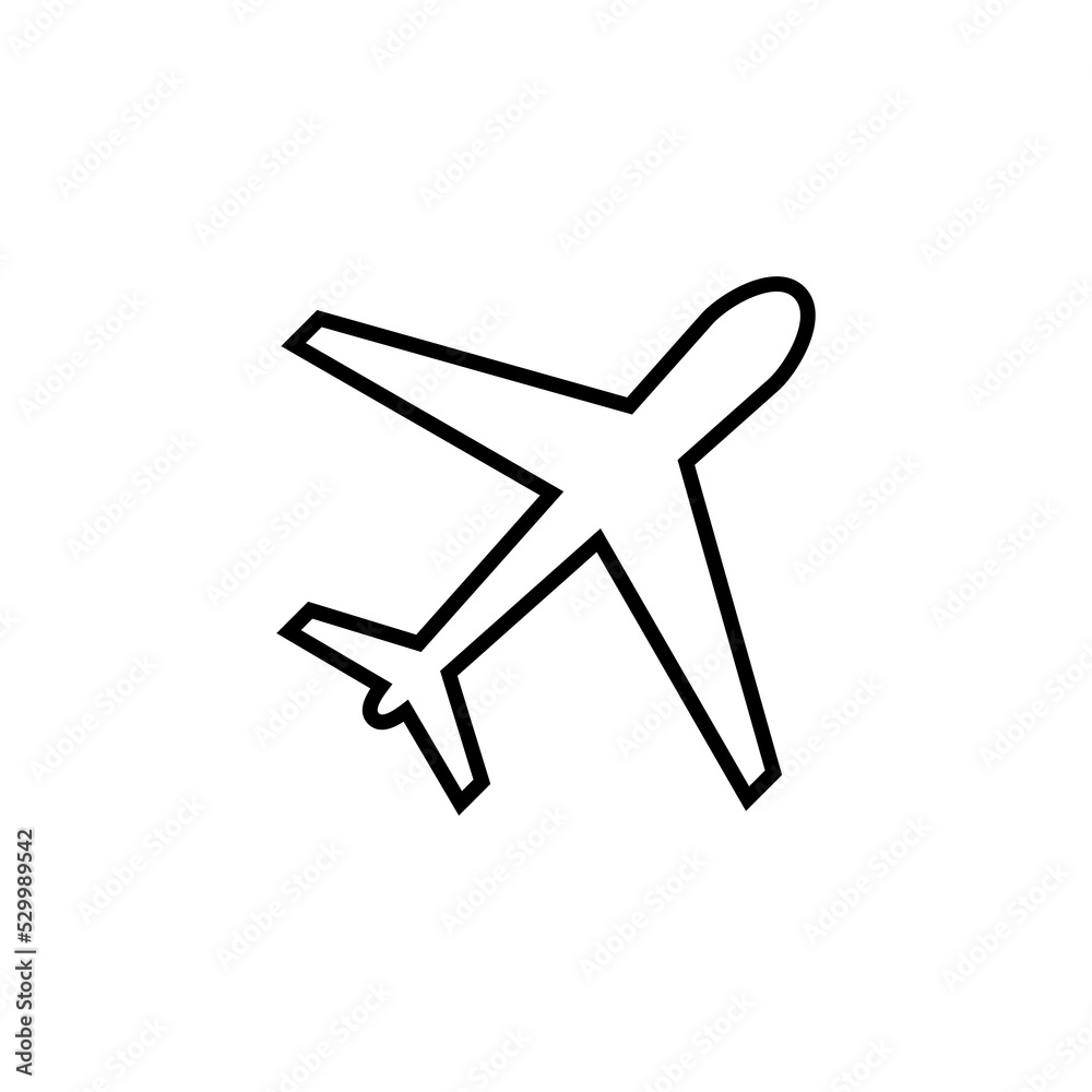 Plane icon for web and mobile app. Airplane sign and symbol. Flight transport symbol. Travel sign. aeroplane Plane icon for web and mobile app. Airplane sign and symbol. Flight transport symbol. Travel sign. aeroplane