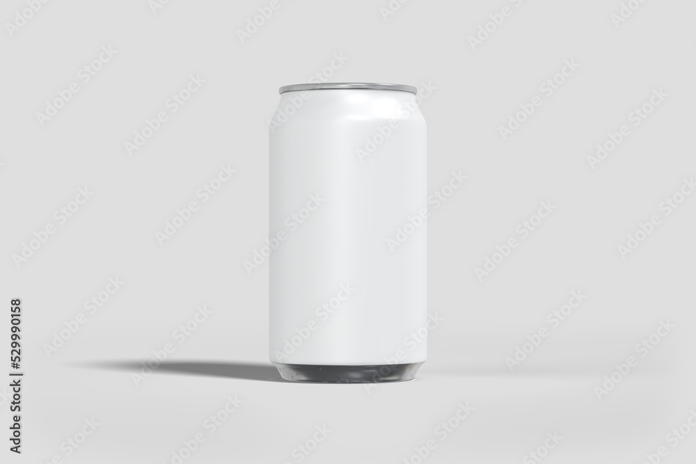 Blank soda can mockup Blank soda can mockup
