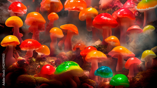 Jelly mushrooms